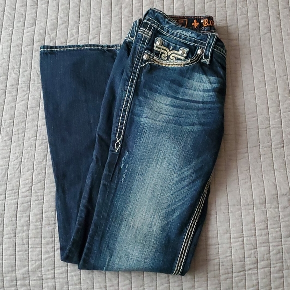 Rock Revival Kai Easy Boot Stretch Jean MSRP $168 - Picture 7 of 12